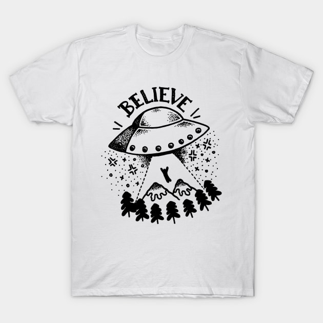 Believe T-Shirt by LadyMorgan